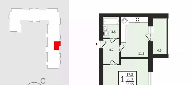 р-н Октябрьский дом 35к/2 фото