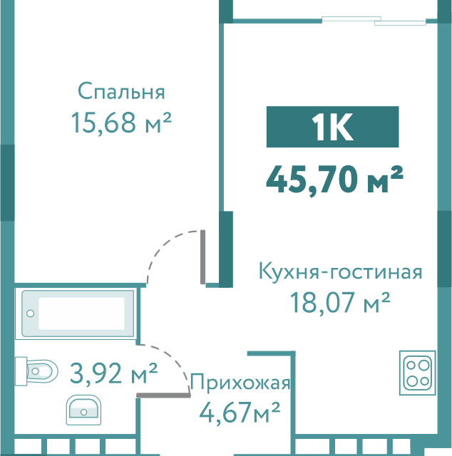 квартира г Тюмень ул Павла Никольского городской округ Тюмень фото 1