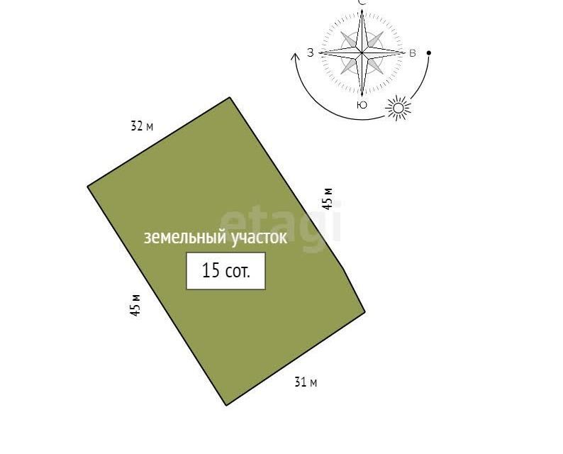 земля г Красноярск городской округ Красноярск, посёлок Причал фото 2