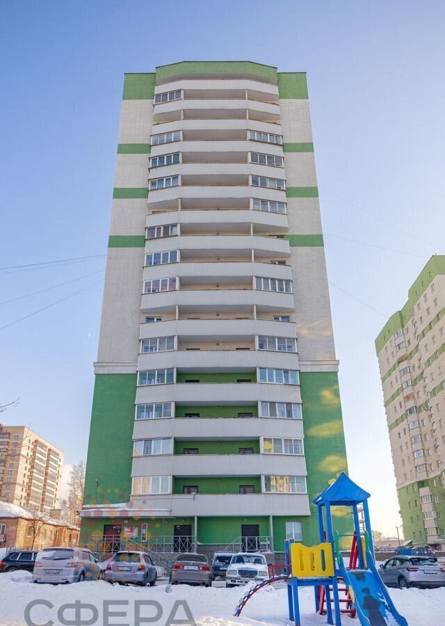 квартира г Новосибирск Золотая Нива ул Авиастроителей 19 фото 17