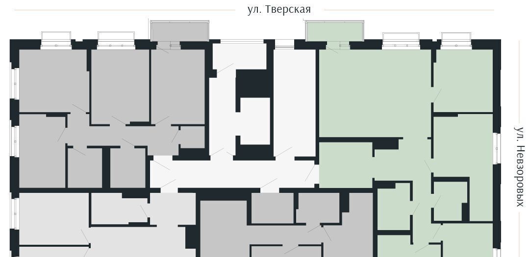 квартира г Нижний Новгород Горьковская Резиденция жилой комплекс фото 2