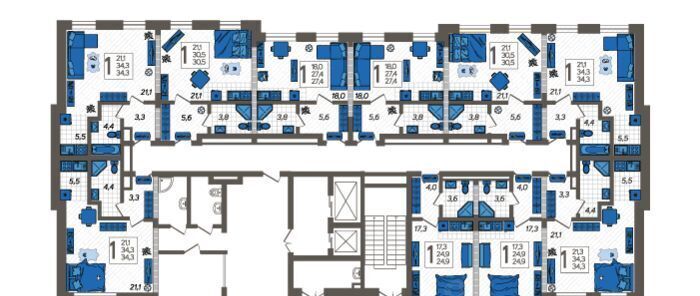 квартира г Сочи р-н Адлерский ул Искры 88/3 фото 2