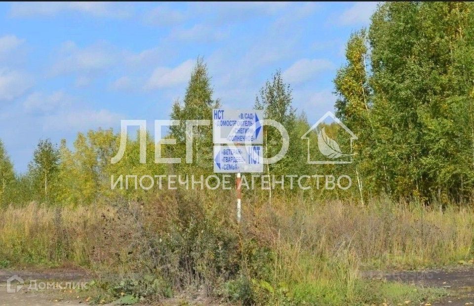 земля р-н Новосибирский садоводческое товарищество Солнечное, Сиреневая улица фото 3