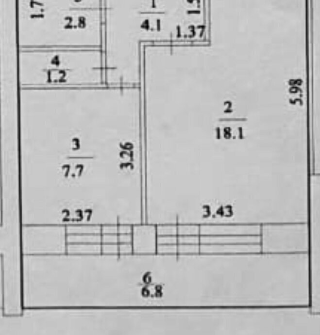 квартира г Уфа ул Кирова 47/1 фото 13