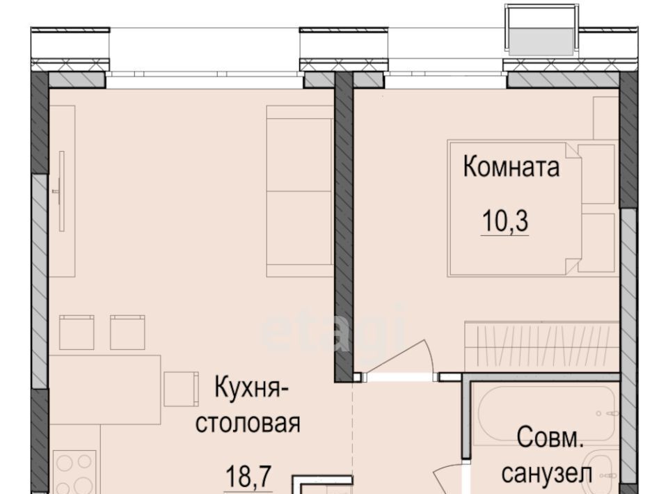 квартира г Казань Аметьево, Паркмаяк жилой комплекс фото 1