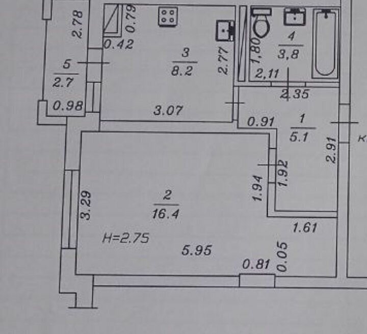 квартира р-н Анапский г Анапа ул Тургенева 260 фото 3