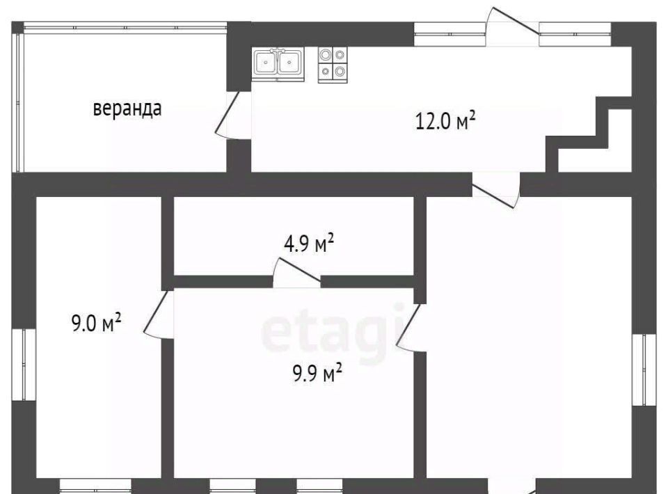 дом р-н Сосновский рп Сосновка ул Ленина 39 фото 14