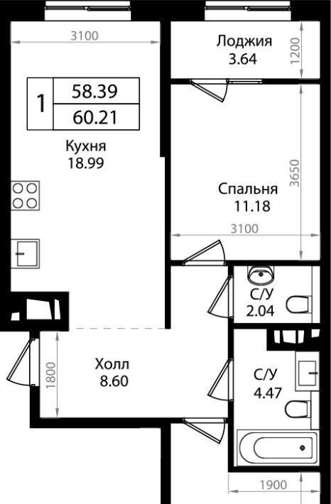 квартира г Краснодар р-н Карасунский микрорайон Хлопчато-бумажный Комбинат Жилой район «Патрики» квартал фото 1