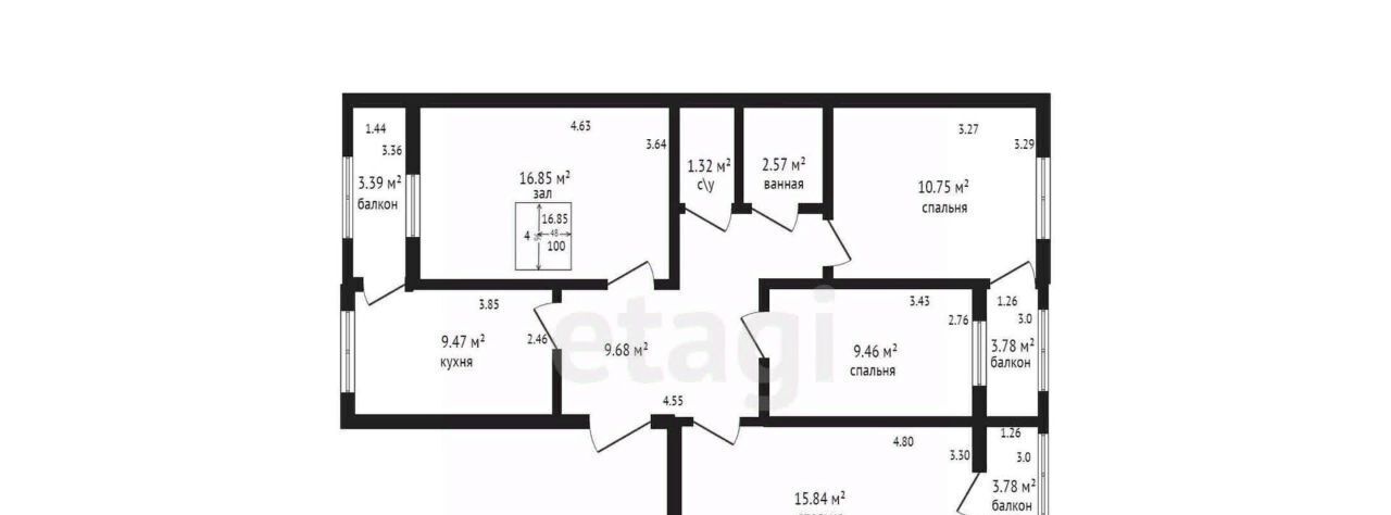 квартира г Дербент ул 345 Дагестанской Стрелковой Дивизии 6 фото 16