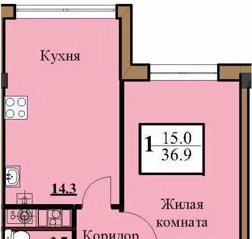 квартира г Ессентуки ул Звездная фото 1