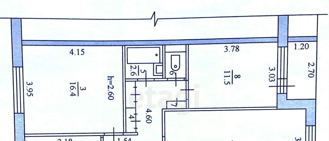 квартира г Благовещенск ул Институтская 30 фото 19