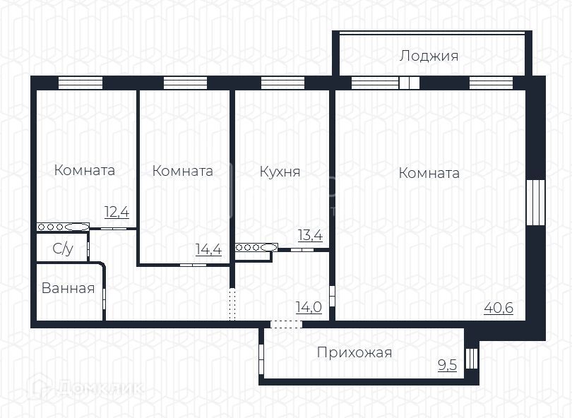 квартира г Екатеринбург ул Викулова 63к/1 Екатеринбург, муниципальное образование фото 2