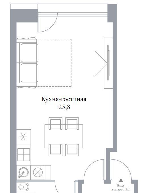 квартира г Москва метро Алексеевская пр-кт Мира 95 фото 1