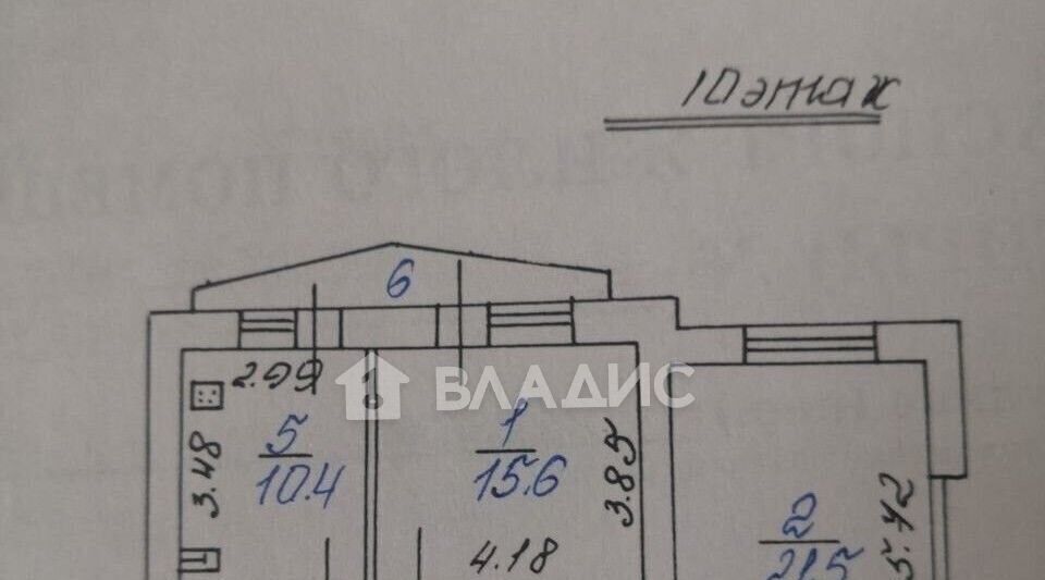 квартира г Белгород Восточный ул Победы 47к/2 фото 20