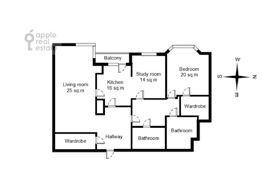 квартира г Москва метро Щукинская ул Авиационная 79к/1 фото 4