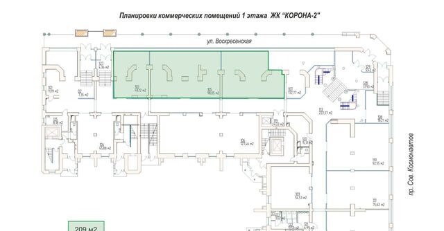 торговое помещение р-н Ломоносовский округ ул Воскресенская 16 фото