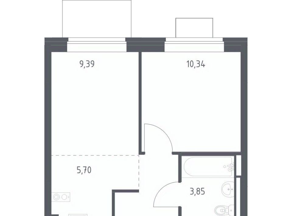 квартира г Видное Богдановский Лес жилой комплекс, 7. 3, Зябликово фото 1