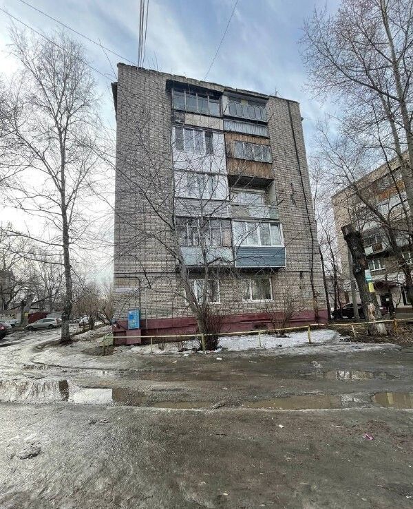квартира г Барнаул р-н Железнодорожный ул Матросова 7а фото 17
