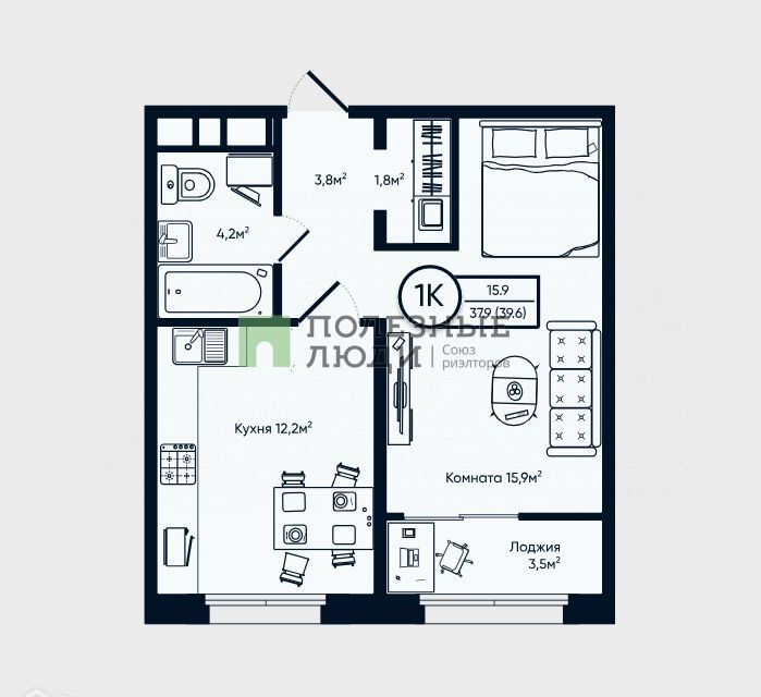 квартира г Ковров ул Строителей 41/1 Ковровский район фото 9