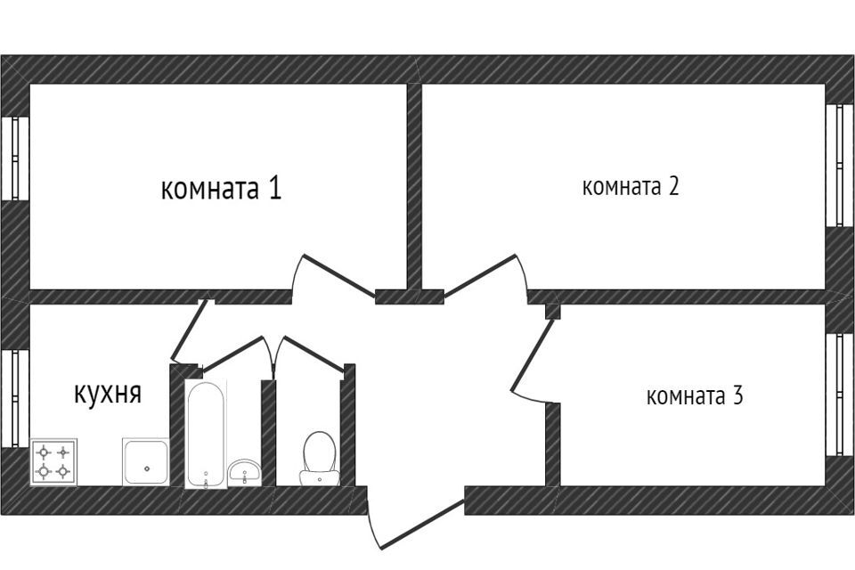 квартира г Златоуст ул им Степана Разина 114 Златоустовский городской округ фото 10