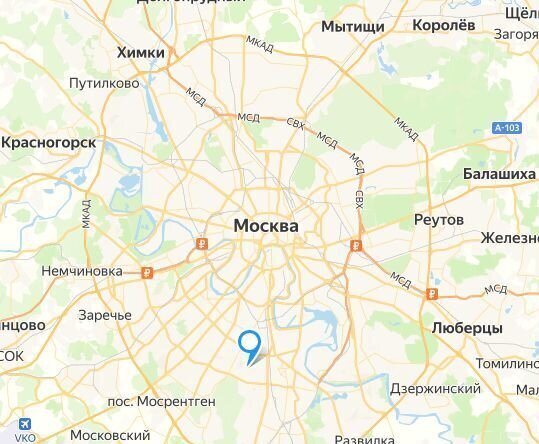 торговое помещение г Москва метро Каховская ул Малая Юшуньская 3 фото 8