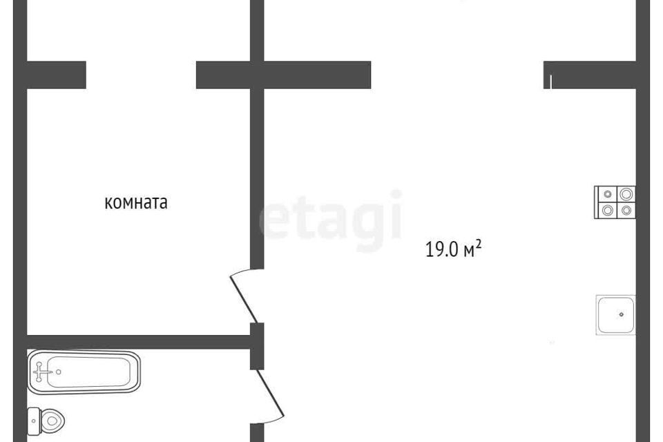 квартира г Чебаркуль ул 9 Мая 27 Чебаркульский городской округ фото 7