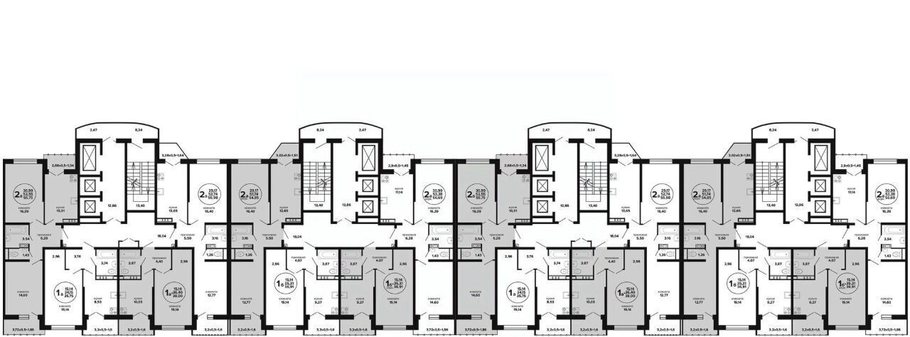 квартира г Краснодар р-н Прикубанский Музыкальный ул им. Дунаевского И.И. фото 4