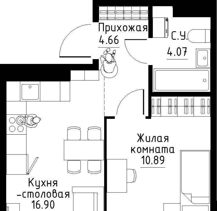 квартира г Екатеринбург Ботаническая б-р Золотистый 13 фото 1