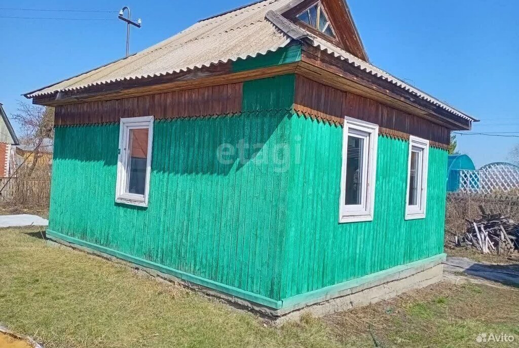 дом Новоомское сельское поселение, СНТ Зелёный Берег, 2-я аллея фото 1