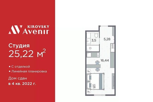 квартира метро Кировский Завод дом 5к/1 фото