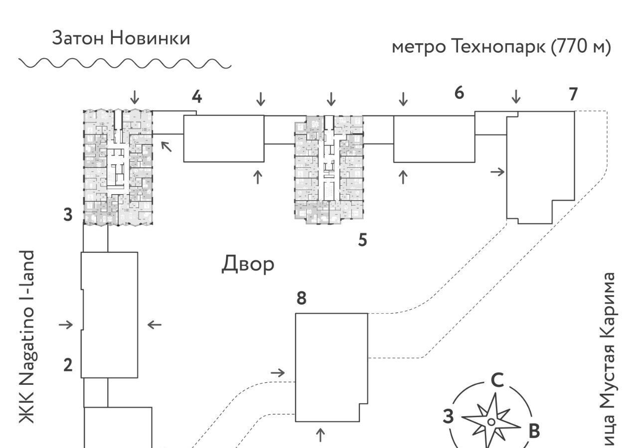 квартира г Москва метро Технопарк ЖК Вау фото 2