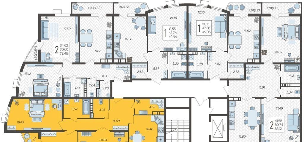 квартира г Краснодар р-н Карасунский ул Уральская 100/8 фото 3