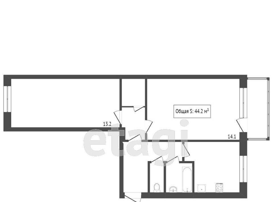 квартира г Бийск ул Социалистическая 110 фото 1