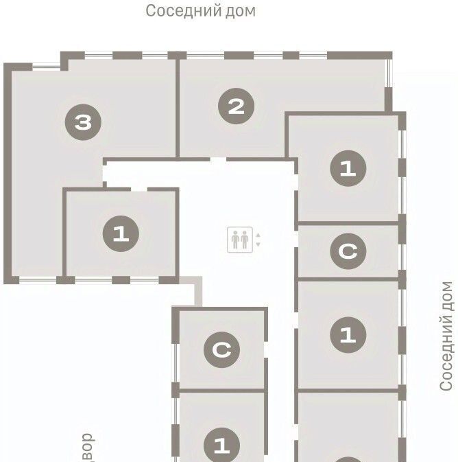 квартира г Тюмень р-н Калининский ЖК «Октябрьский на Туре» фото 2