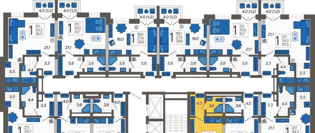 квартира г Сочи р-н Адлерский ул Искры 88/5 фото 1