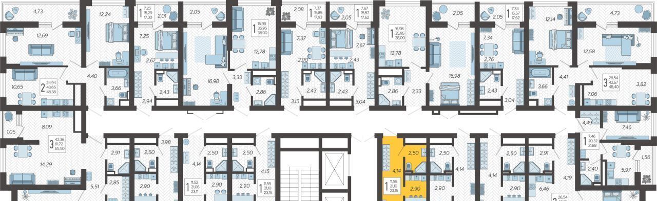 квартира г Сочи р-н Хостинский ЖК «Кислород» 5 фото 1