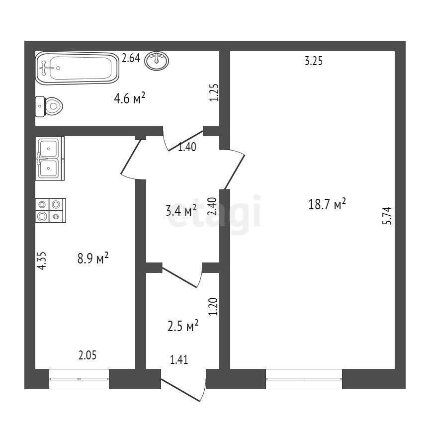 квартира г Якутск ул Можайского 60/15 фото 17