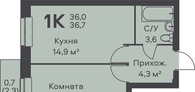 квартира р-н Орджоникидзевский Гайва фото