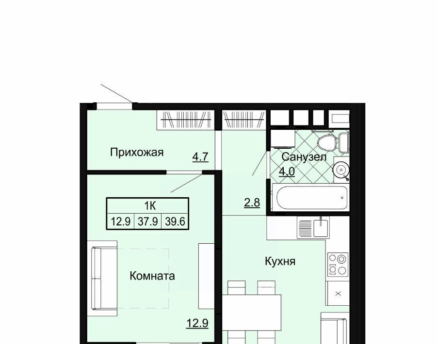 квартира г Ковров Квартал «Авиатор» фото 1