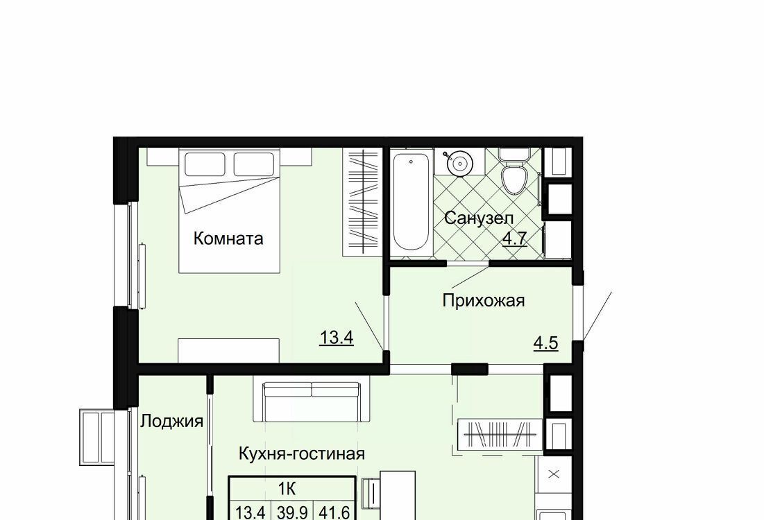 квартира г Ковров Квартал «Авиатор» фото 1