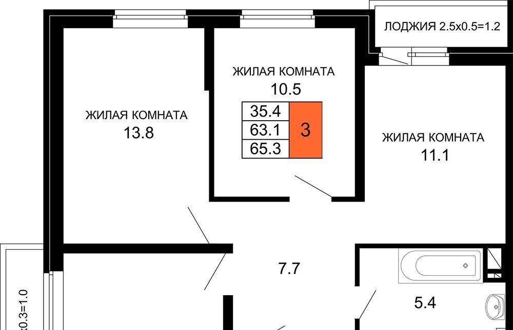 квартира г Краснодар р-н Прикубанский ЖК «Дыхание» фото 1