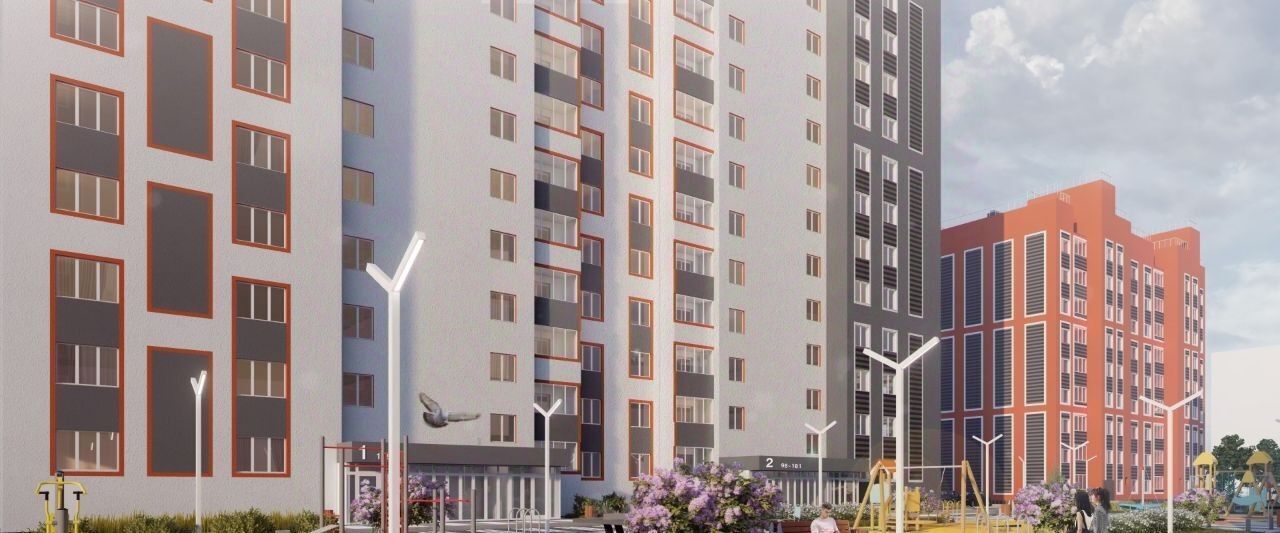 квартира г Ульяновск п УКСМ р-н Засвияжский ЖК «Премьера на УКСМ» фото 21