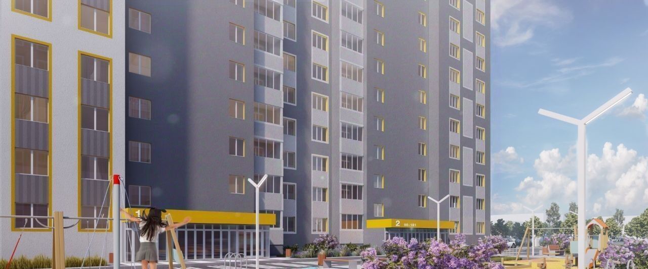 квартира г Ульяновск п УКСМ р-н Засвияжский ЖК «Премьера на УКСМ» фото 22