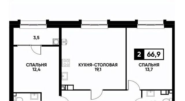 р-н Промышленный ул Андрея Голуба 14к/1 фото