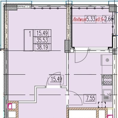 квартира р-н Туапсинский с Агой ул Тепличная 4к/1 Черноморье садовое товарищество фото 1