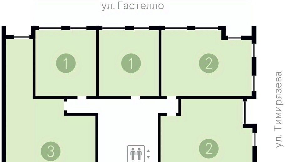 квартира г Тюмень р-н Калининский ул Молодогвардейцев 5к/1 фото 2