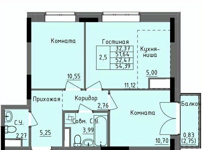 квартира г Ижевск р-н Ленинский Строитель жилрайон, 4-й мкр фото 1