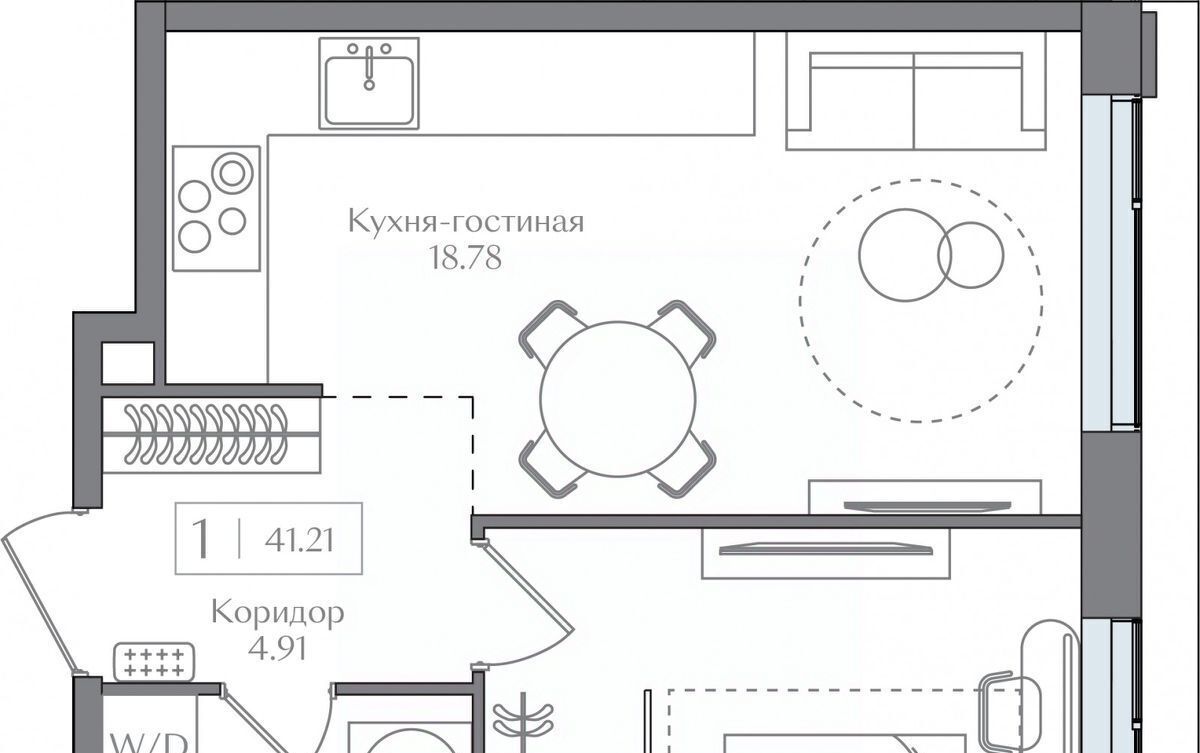 квартира г Москва метро Преображенская площадь ЖК «Преображенская площадь» площадь фото 1