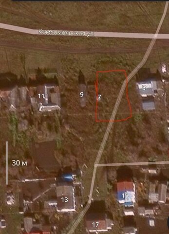 земля с Покровское ул Комсомольская 7 Мокробугурнинское сельское поселение, Цильна фото