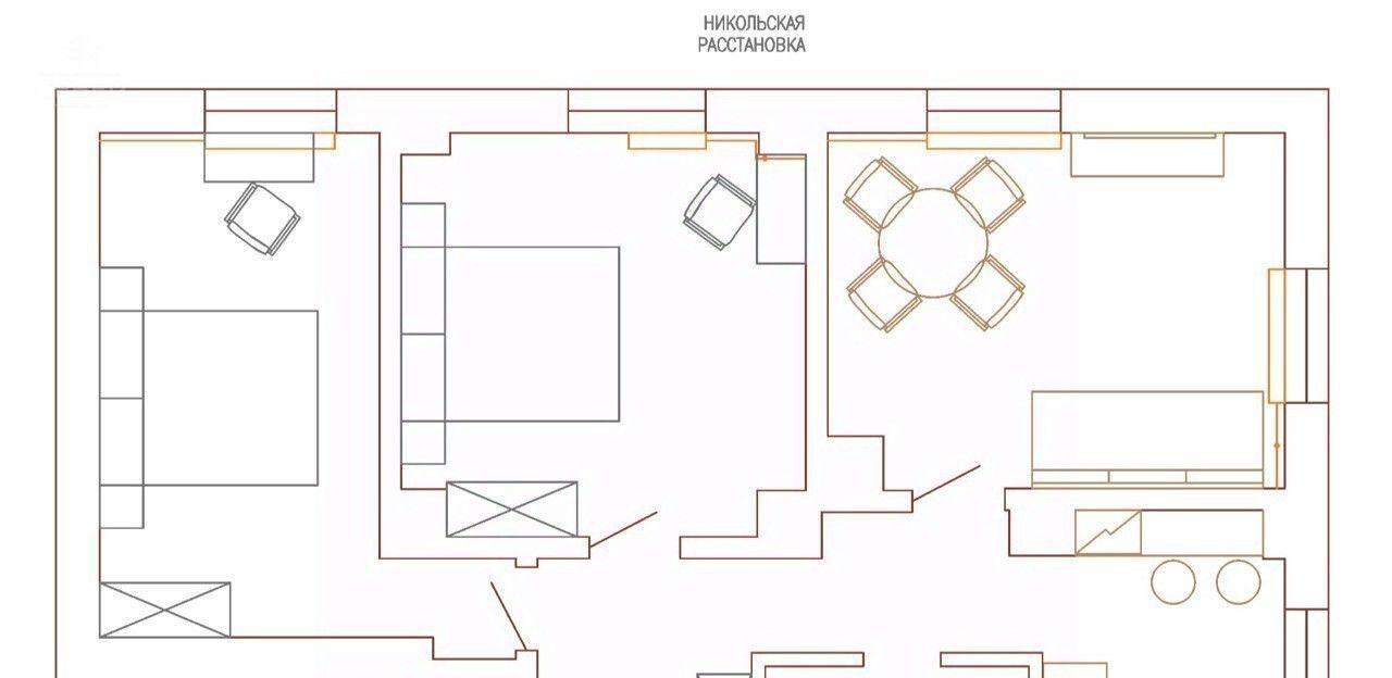 квартира г Великий Новгород Торговая сторона ул Никольская 11 фото 19